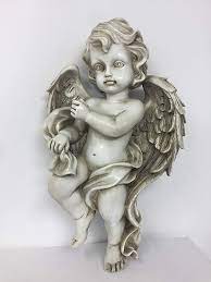 Classic Cherub Wall Figurine Angelic