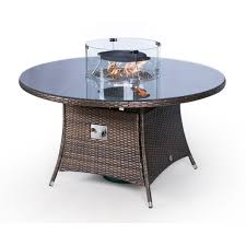 4 Seater Rattan Patio Dining Table