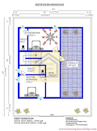 2000 Sqft House Plan 40x50 House Plan