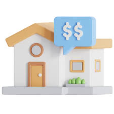 Medium House 3d Icon Free