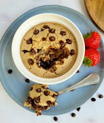 chocolate chip baked oats low fodmap