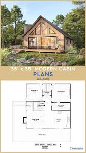 Modern Cabin Build Construction Plans