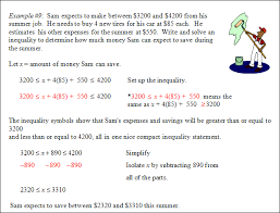 Inequalities And Absolute Value Equations