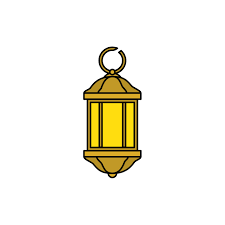 Lantern Light Hanging Isolated Icon