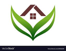Green Home Residence Estate Logo Icon