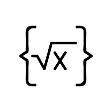 Math Formula Icon Vector Outline