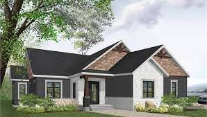 House Plan With 2 Car Side Garage
