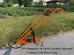 Hand Push All Metal Garden Cultivator