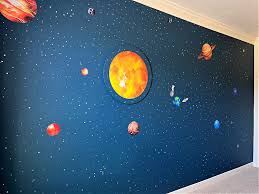 Easy Diy Outer Space Bedroom Wall Idea