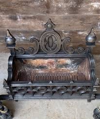 Antique French Fireplace Wells