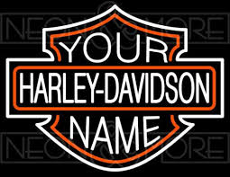 Harley Davidson Neon Signs Custom