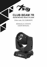 moving head beam 7r 230w user manual