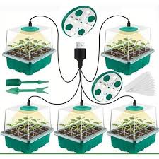 Seed Starter Trays With Led Grow Lights
