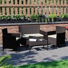 Kendal Rattan Garden Furniture 4 Seater