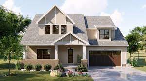 2 Story Cottage Style House Plan Titus
