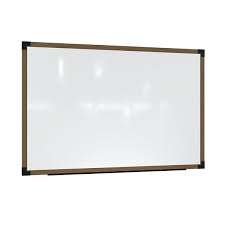 Magnetic Whiteboard With Wood Frame