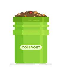 Vector Ilration Compost Bin Icon