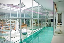 Custom Indoor Glass Swimming Pool For