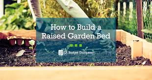 Build And Plant A Raised Garden Bed
