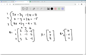 Matrix Equation A X B Compute