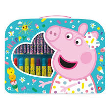 As Art Case Drawing Set Peppa Pig For