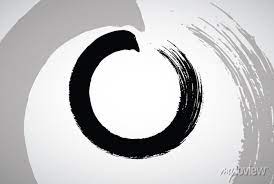 Enso Zen Circle Brush Stroke Logo