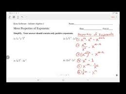 Kuta Algebra 1 More