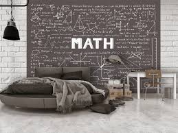 Wall Mural Mathematics Blackboard