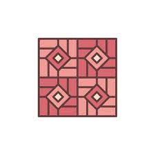 Ceramic Tile Icon Vector Art Icons