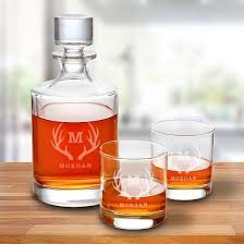 Personalized Whiskey Decanter Set