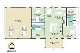 Barndominium Floor Plans With A