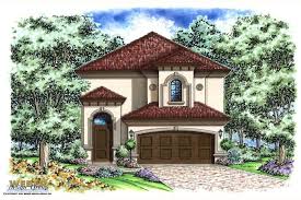 Mediterranean House Plan Small Narrow