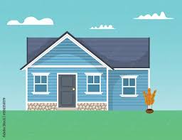 House Flat Vector Icon Home With Vinyl
