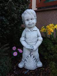 Boy Statue Garden Fountain