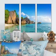 Shore Framed Canvas Wall Art