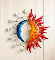 New Handicrafts Multicolor Metal Sun