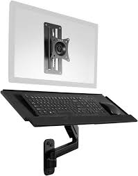 Vivo Black Sit Stand Single Monitor And