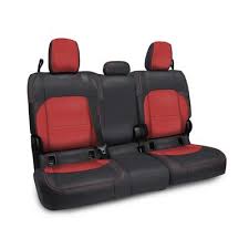 Prp Rear Bench Seat Cover Black Red