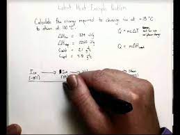 Latent Heat Calculations Practice