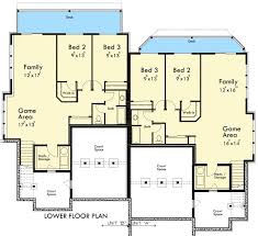 Duplex For A Down Sloping Lot
