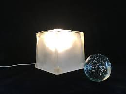 1990 S Ice Cube Shaped Table Lamp Ikea