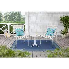 Stylewell Mix And Match Grand Marina Metal Outdoor Dining Chair Set 2 Pack 4050b 2pk