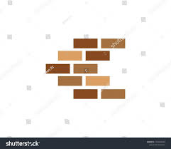 Brick Wall Icon Vector Ilration