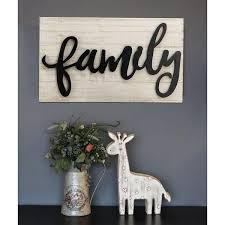 Parisloft Family 3d Black Lettering And