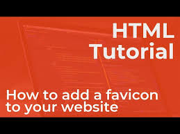 How To Add A Favicon Logo Icon To