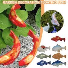 Garden Koi Fish Sculptures Fish In The