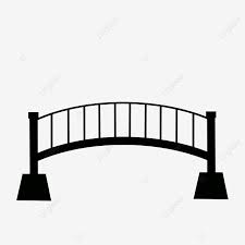 Bridge Silhouette Vector Png Simple