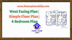 4 Bedroom Plan House Plan And Designs