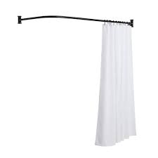 L Shaped Corner Shower Curtain Rod