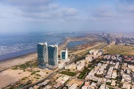 Karachi City Landmarks And Cityscape